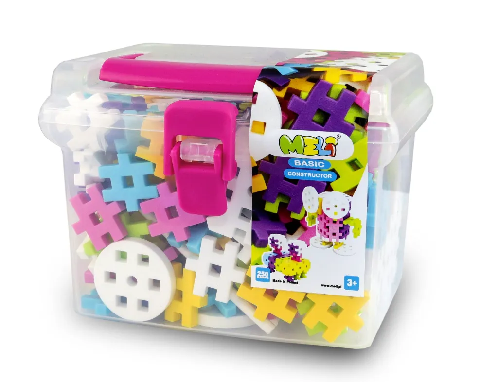 Basic Constructor Travel Box Pink 250pcs - ME50080.webp