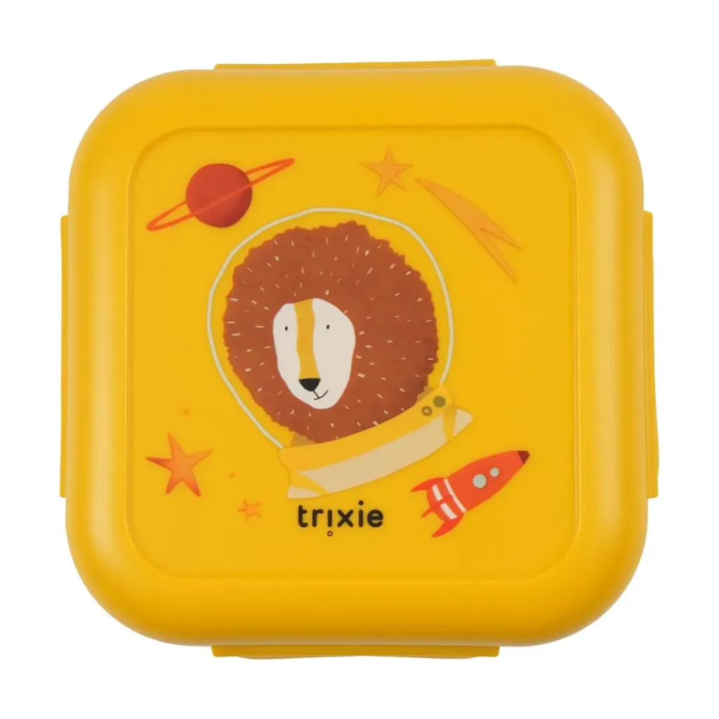 Fiambrera Pequeña Con Separador Clips - Spaceman Mr. Lion