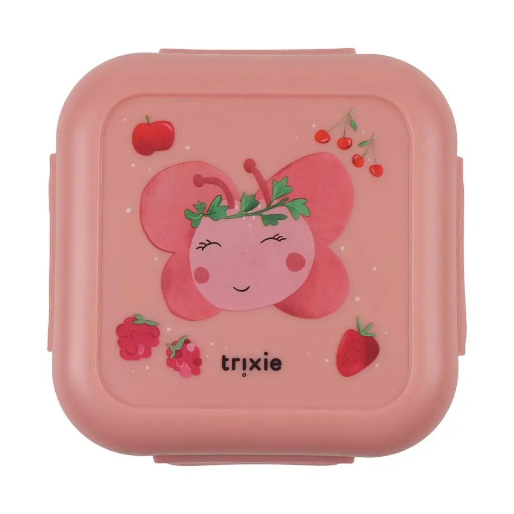 Fiambrera Pequeña Con Separador Clips - Fruit Fairy Mrs. Butterfly
