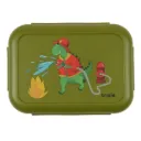 Fiambrera Con Separador Clips - Fireman Mr. Dino