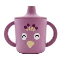 Taza De Silicona Para Beber Con Asas - Mrs. Peacock