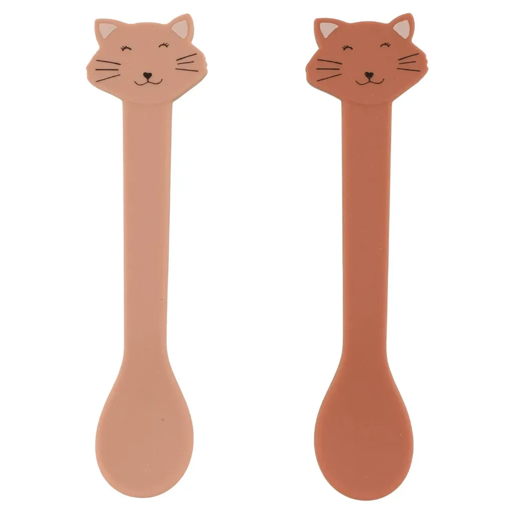 Silicona Cuchara 2-Pack - Mrs. Cat
