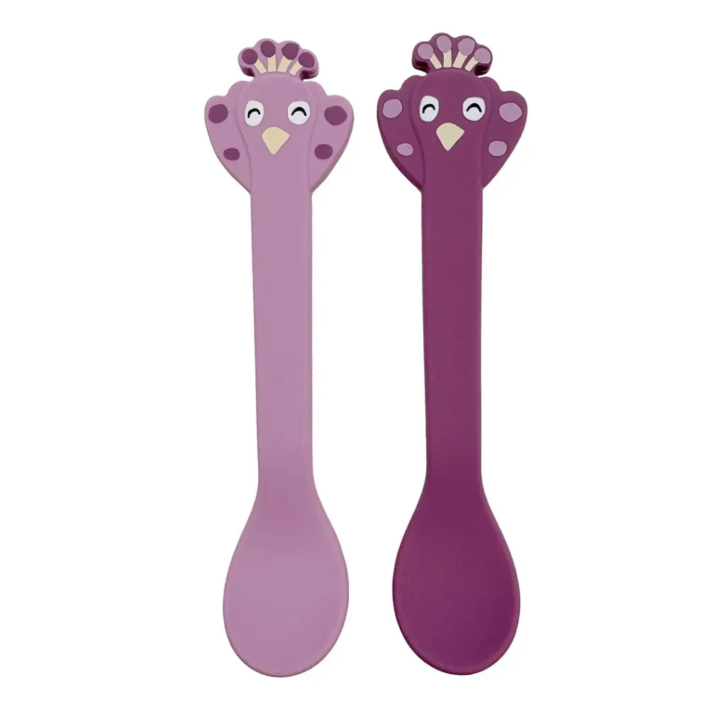 Silicona Cuchara 2-Pack Mrs. Peacock