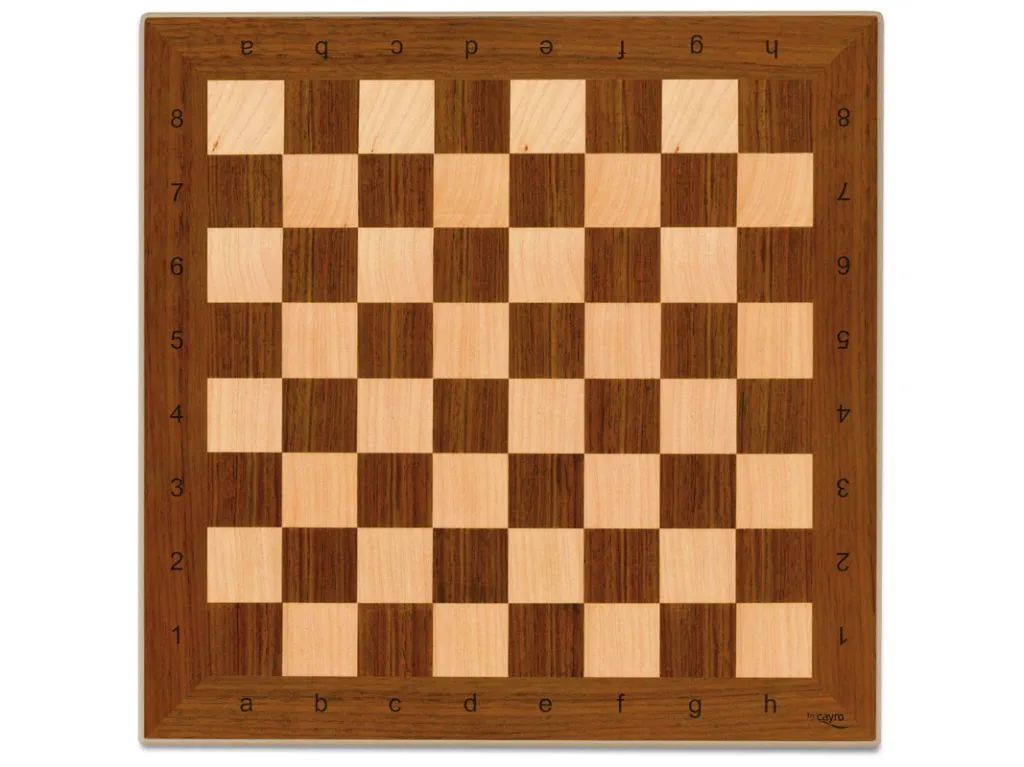 Tablero Ajedrez Madera 40X40 Cm