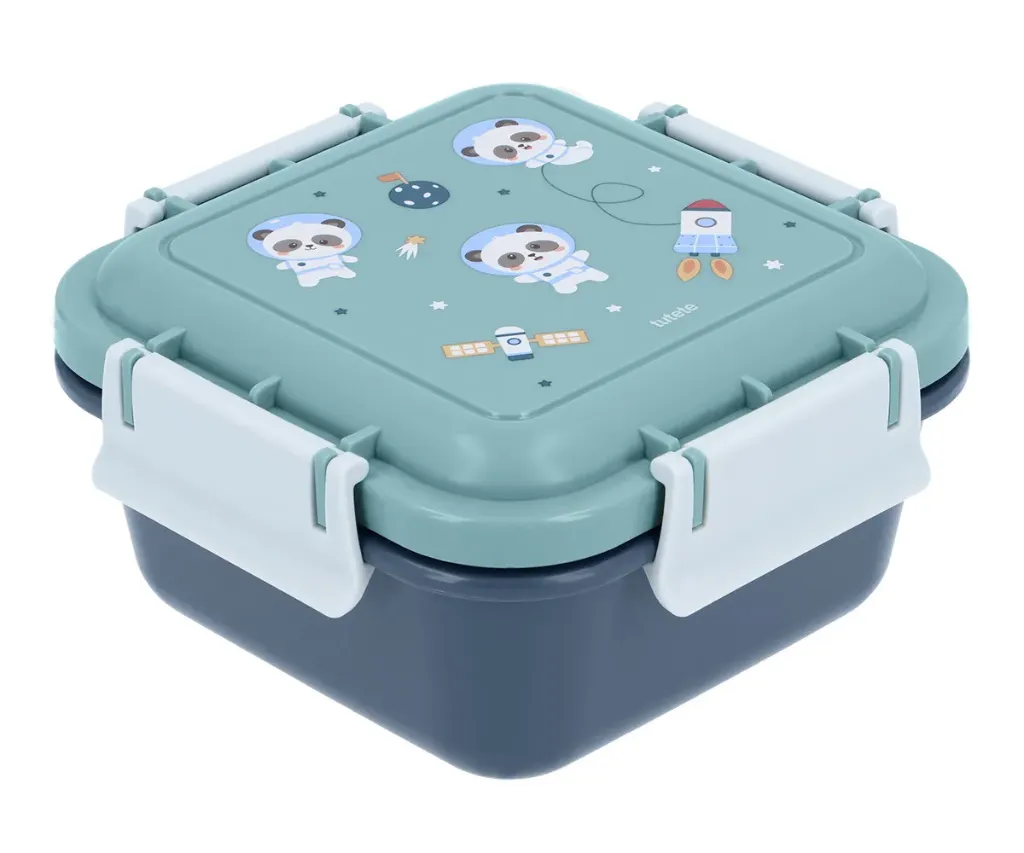 Caja Almuerzo Grande Pandas In Space