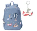 Mochila Mediana Planes + Llavero