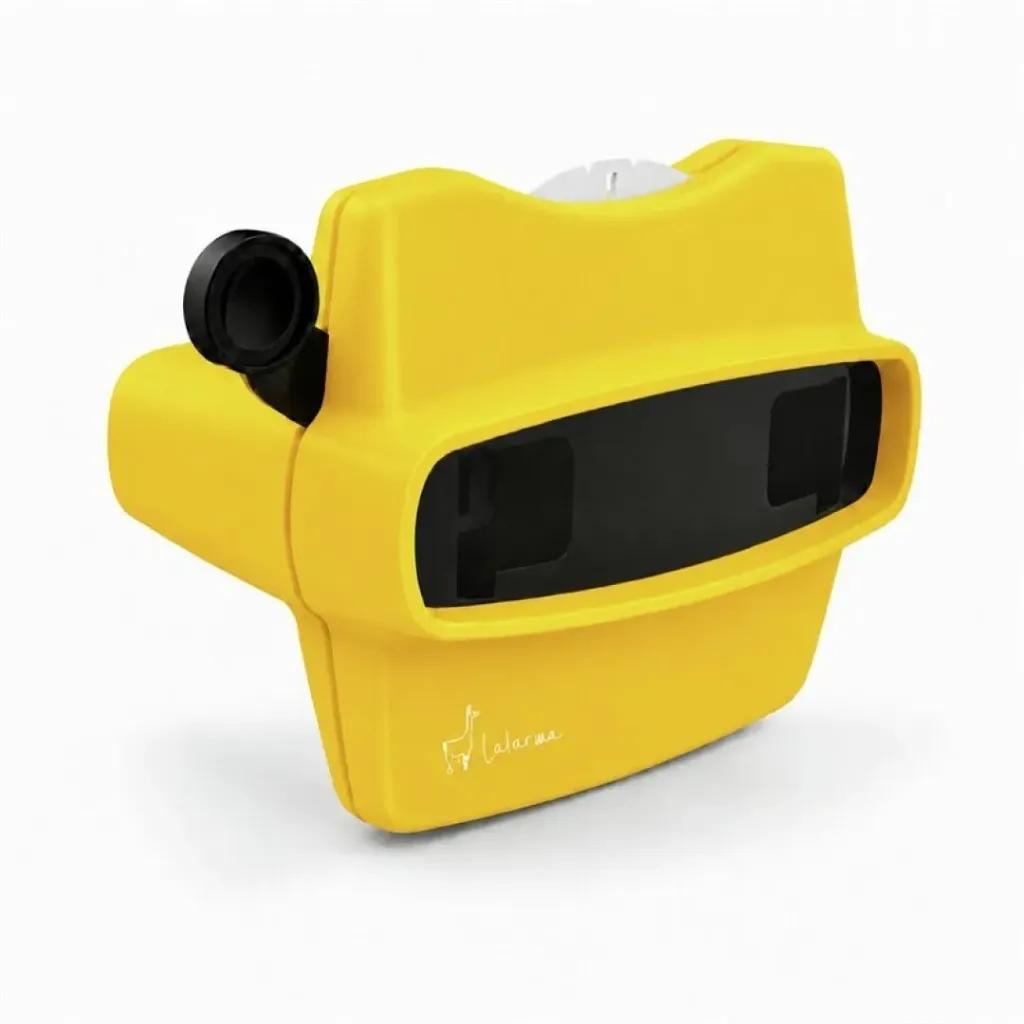 Visor 3D Retro - Amarillo