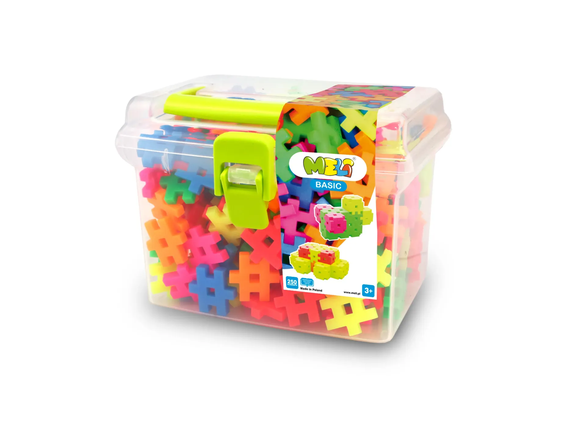 MELI Basic Neon Travel Box 250pcs