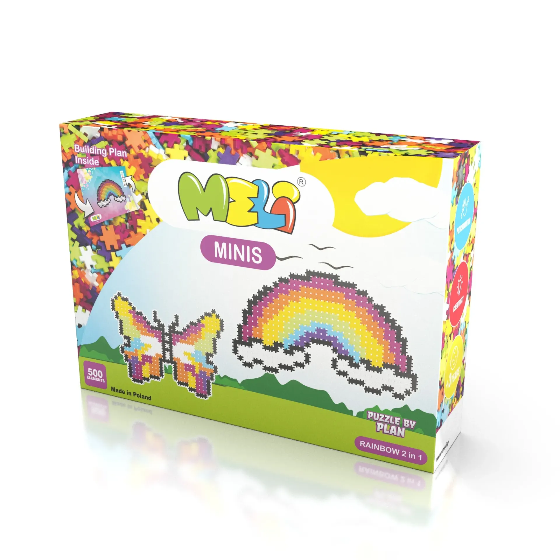 MELI Minis Tematic 2en1 ARCOIRIS