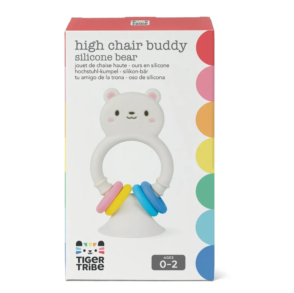 High Chair Buddy Silicone Bear