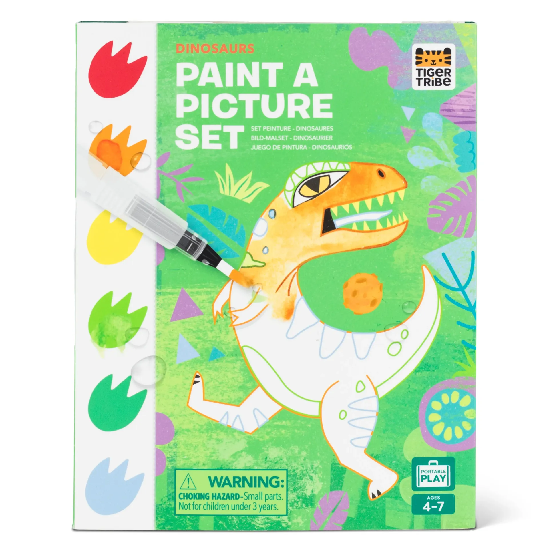 Paint A Picture Set Dinosaurs