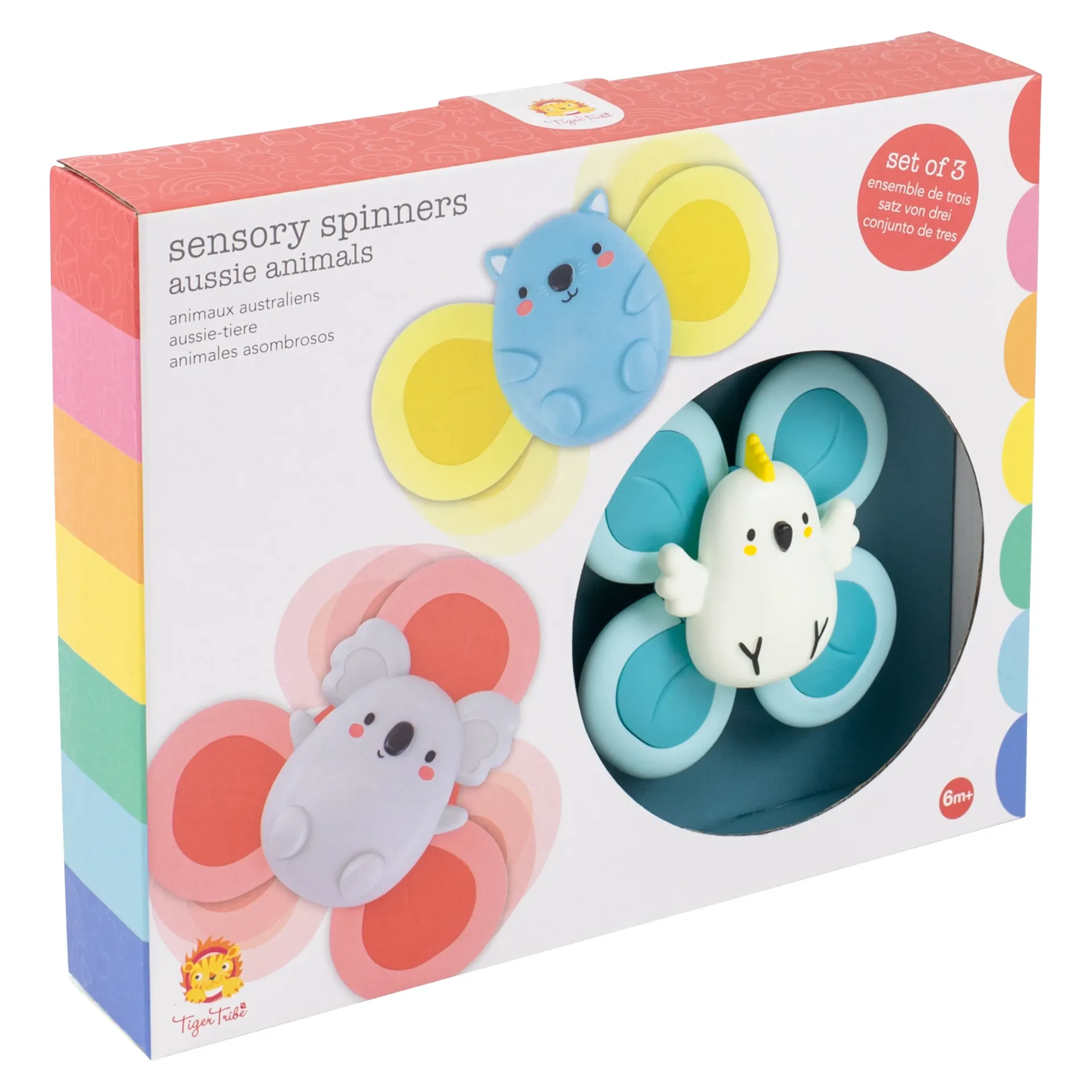 Sensory Spinners Aussie Animals