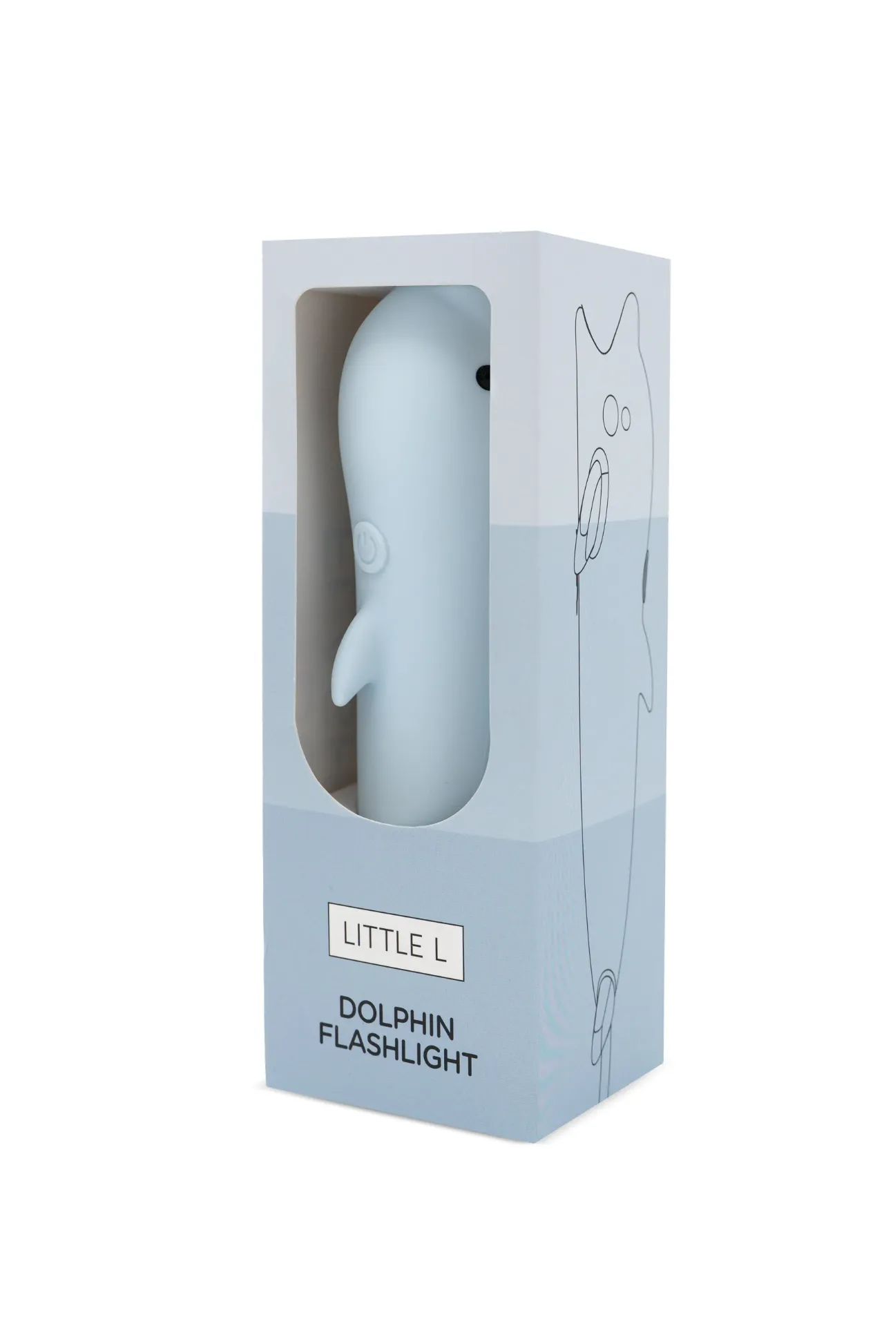Silicon Flashlight Dolphin