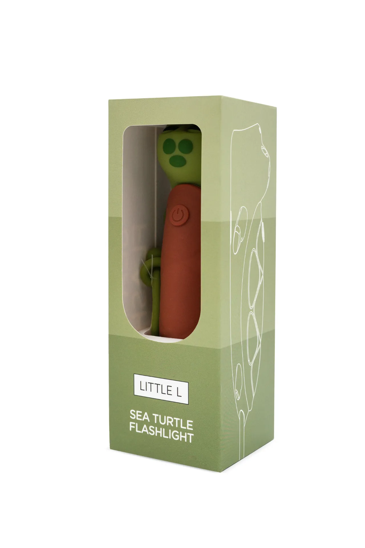 Silicon Flashlight Turtle