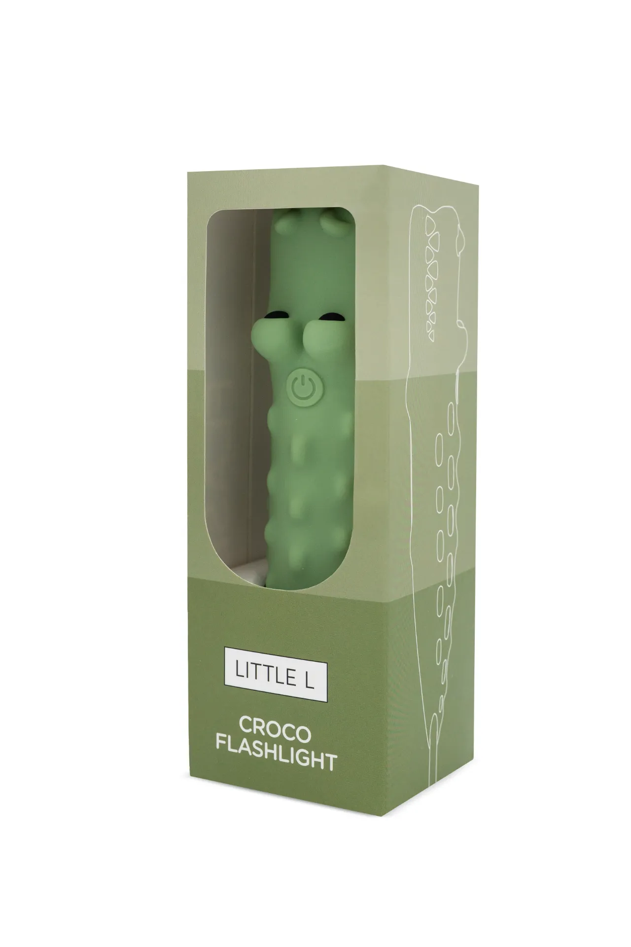Silicone Flashlight Crocodile