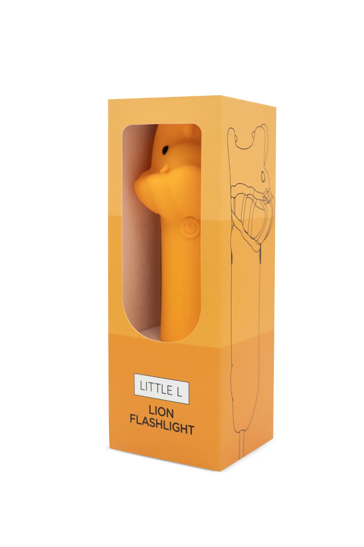 Silicone Flashlight Lion