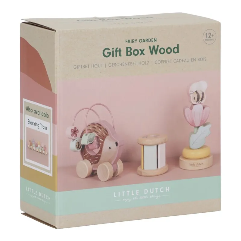 Caja Regalo Madera Fsc Fairy Garden