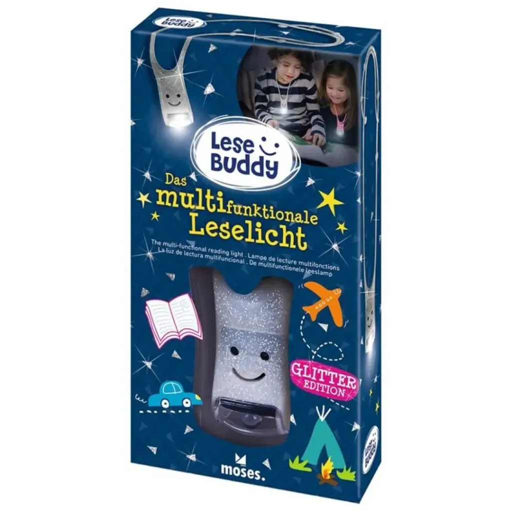 Lese Buddy Gris Purpurina
