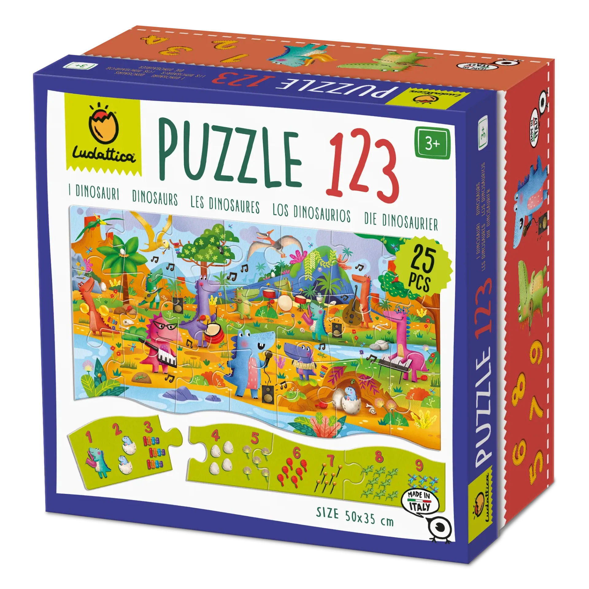 Puzzle 123 - Los Dinosaurios