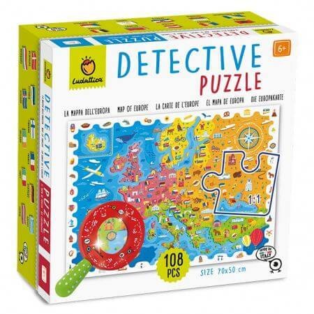 Detective Puzzle - Mapa De Europa