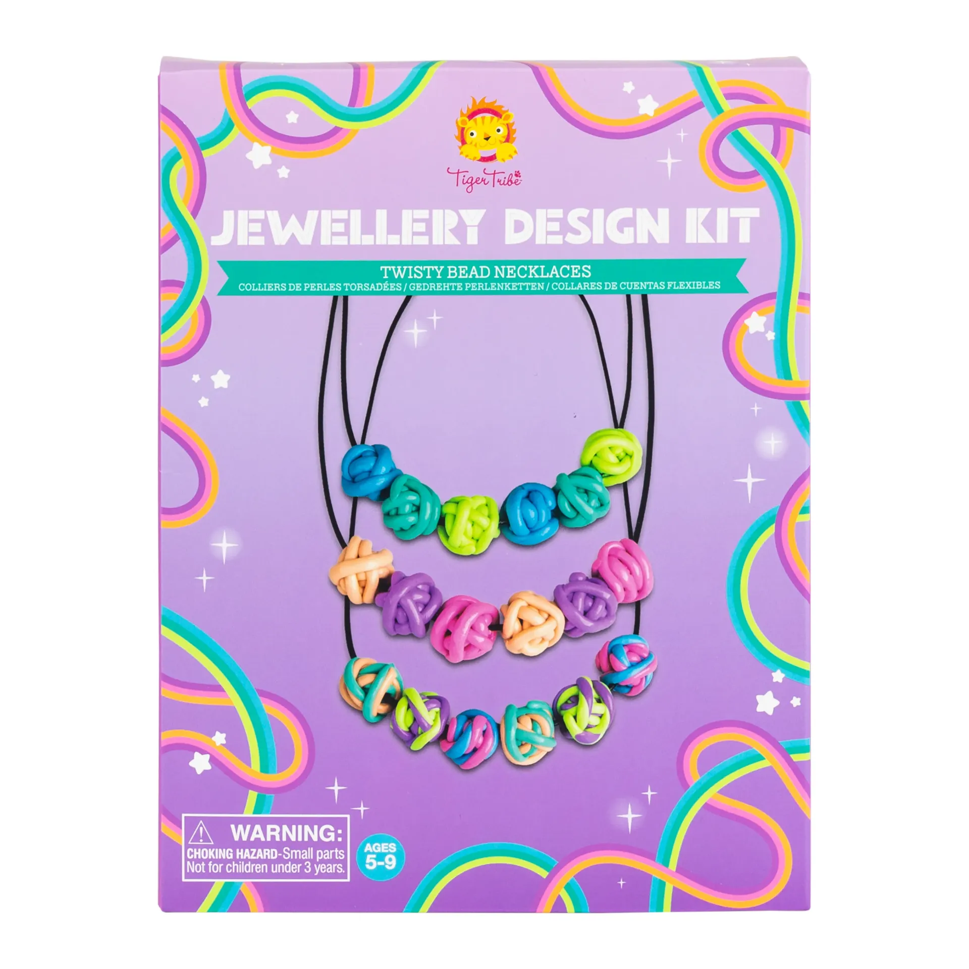 Jewellery Desing Kit - Twisty Beads Necklaces