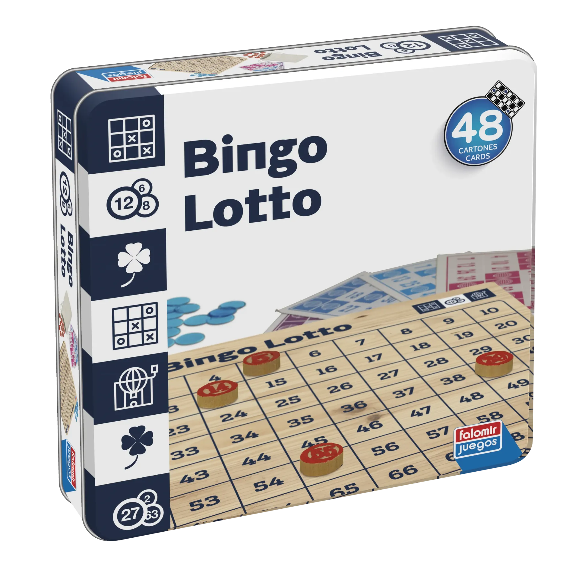 Bingo Lotto Caja Lata